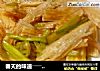 春天的味道――――西芹炒腐竹的做法
