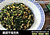 脆皮干马兰头的做法
