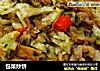 包菜炒饼的做法