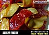 腊肠炒鸡腿菇的做法