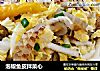 泡椒鱼皮拌菜心的做法
