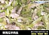 嫩南瓜炒肉丝的做法