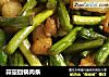 蒜薹回锅肉条的做法