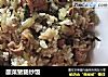 酸菜猪肠炒饭的做法