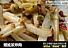 娃娃菜炒肉的做法