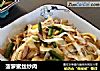 菠萝蜜丝炒肉的做法