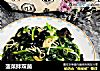菠菜拌双菌的做法
