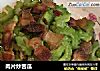 肉片炒苦瓜的做法
