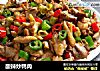 酸辣炒鸭肉的做法