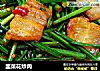 韭菜花炒肉的做法
