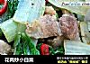 花肉炒小白菜的做法