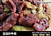 凉瓜炒牛肉的做法