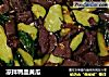 凉拌鸭血黄瓜的做法