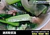 油菜粉皮汤的做法