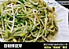 自制绿豆芽的做法
