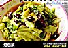 炝包菜的做法