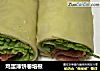 鸡蛋薄饼卷培根的做法