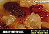 皂角米桃胶炖银耳的做法