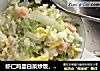 虾仁鸡蛋白菜炒饭，虾仁鸡蛋白菜拌饭的做法