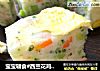 宝宝辅食#西兰花鸡蛋鱼糕的做法
