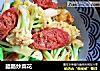 腊肠炒菜花的做法