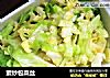 素炒包菜丝的做法