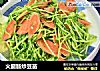 火腿肠炒豆苗的做法