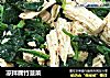 凉拌腐竹菠菜的做法