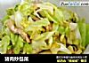 猪肉炒包菜的做法