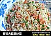 青椒火腿肠炒饭的做法