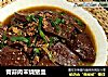 青蒜肉末烧猪血的做法