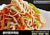 金针菇炒肉丝的做法