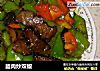 腊肉炒双椒的做法
