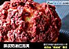 酥皮奶油红泡芙的做法