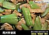 肉片炒油菜的做法