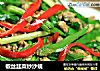 椒丝韭菜炒沙蚬的做法
