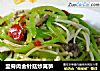 里脊肉金针菇炒莴笋的做法