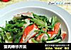 蟹肉棒炒芹菜的做法