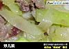 炒儿菜的做法