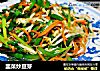 韭菜炒豆芽的做法