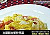火腿肠大葱炒鸡蛋的做法
