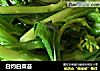 白灼白菜苔的做法