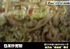 包菜炒宽粉的做法