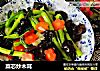 菜芯炒木耳的做法