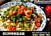 西红柿青椒盖浇面的做法