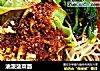 油泼菠菜面的做法