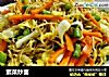 素菜炒面的做法