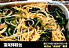 菠菜拌粉丝的做法