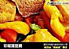 彩椒溜豆腐的做法