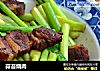 蒜苔烧肉的做法